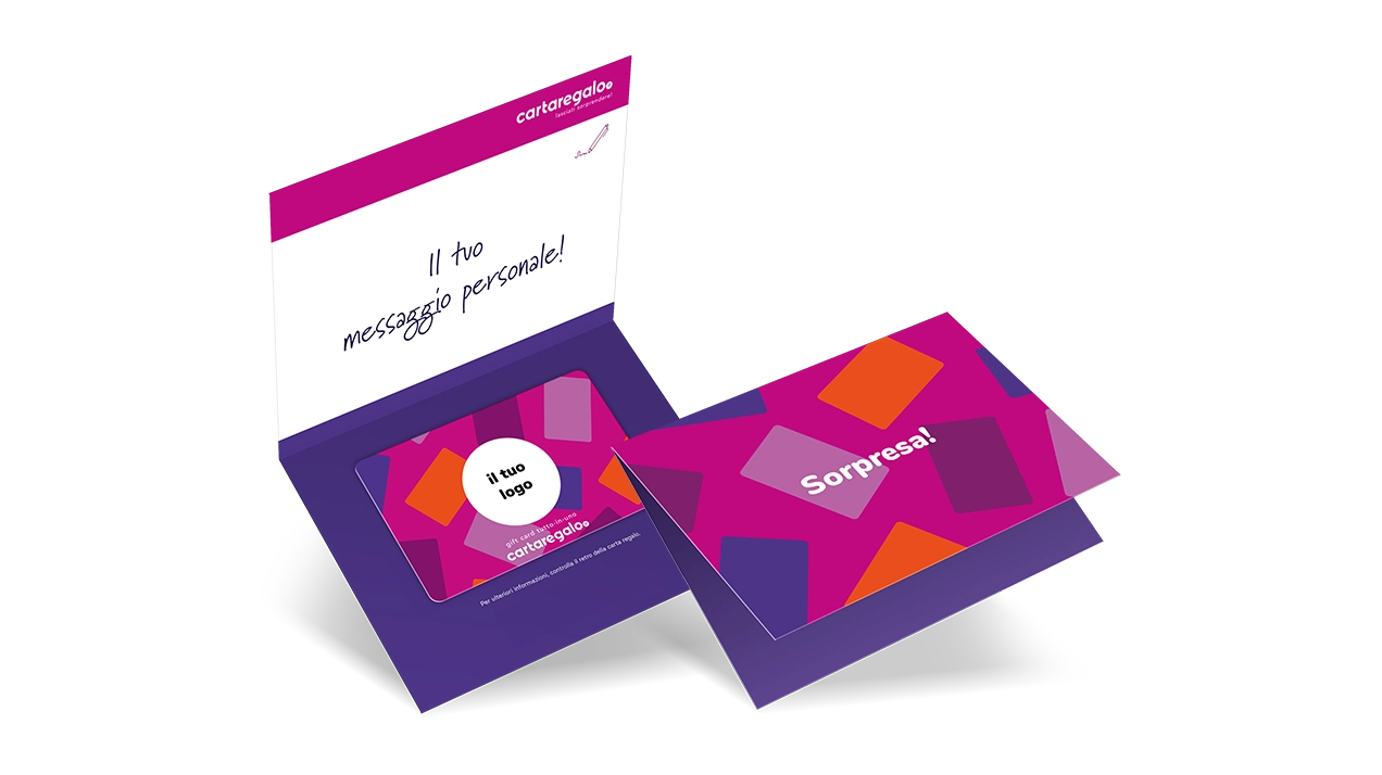 Buoni regalo per aziende con messaggio personalizzato